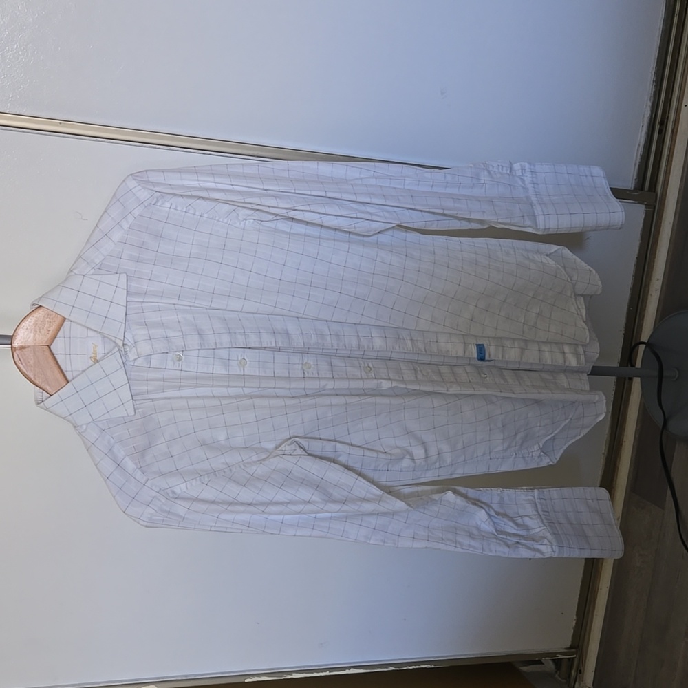 Brioni Dress shirt, Medium, white